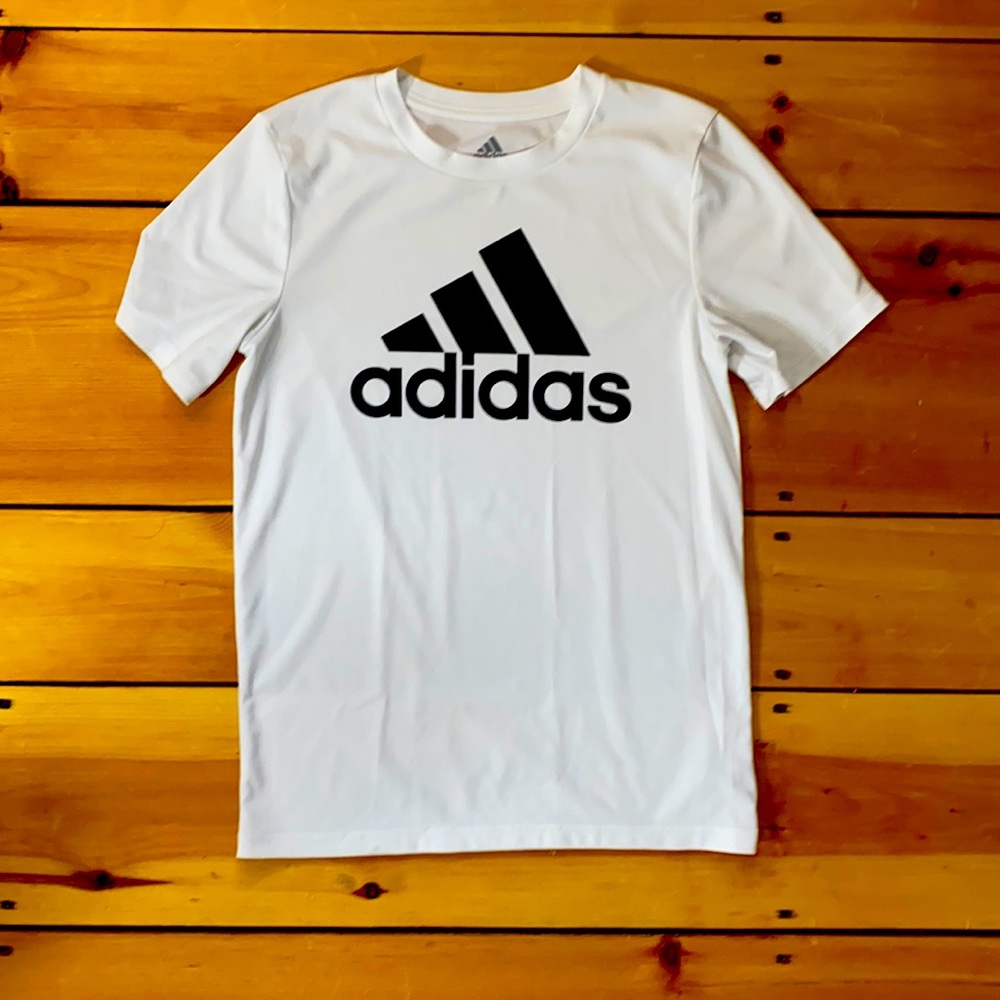 White adidas shirt